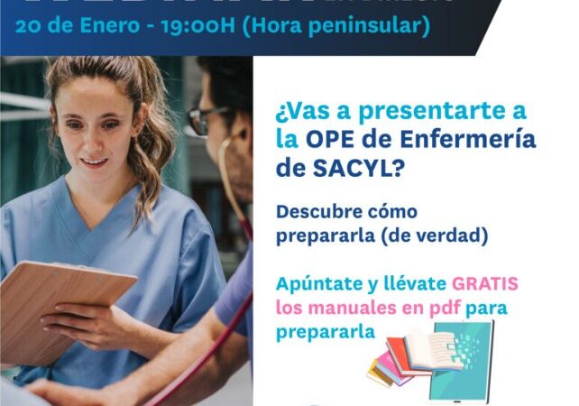 WEBINAR Oposicion Sacyl